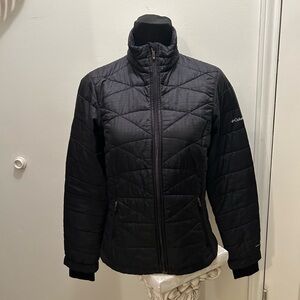 Columbia jacket 36” bust Omni-heat black Small coat w ♥️60